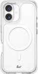 LAUT AERO SPARKLE for iPhone 17 - Crystal Silver