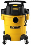 wet/dry vacuum 23 L, power socket, DeWalt