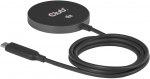 Club3D Ladeger&auml;t wireless Qi2 USB-C 25Watt, schwarz retail