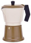 Aluminium moka pot MR-1657-9-BEIGE MAESTRO