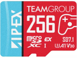Teamgroup APEX SD7.1 256 GB SDXC red/blue, MicroSD Express