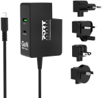 Port USB-C GaN 100W USB-CA Travel Charger