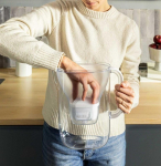 BRITA ESSENTIAL XL Jug, Dark Blue + 3&times; MX Pro Pure Performance