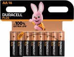 Duracell Plus batteries AA MN1500 LR06, 16 pcs
