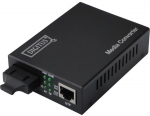 Digitus Gigabit media converter RJ-45 to SC duplex black