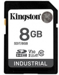 KINGSTON 8GB SDHC Industrial C10 UHS-I
