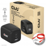 CLUB 3D Travel Charger 65W GAN Tech