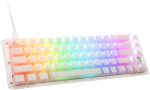 Ducky One 3 Aura White SF 65% Gaming Keyboard RGB LED MX-Red (US)