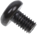 Schraube ISO 7380 M3 x 4 hexagonal fillister head - black