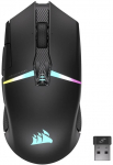 CORSAIR NIGHTSABRE RGB Wireless Gaming Mouse, Black, 26000 DPI