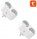 Gosund SP211 dual WiFi smart socket, 2 pieces 3500W (two-pack) Tuya