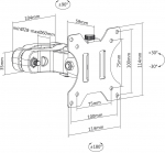 Maclean LED LCD Monitor Mount 17-35 MC-983