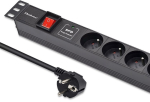 QOLTEC 54600 Power strip for RACK 19in
