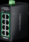 Trendnet 8-Port Industrial Fast Etherne PoE+ DIN-Rail Mini Switch