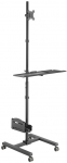 Equip Bodenstandhalter 17"-32" 1TFT 8kg 1Ablage schwarz lite Retail