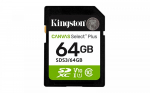 KINGSTON 64GB SDXC Canvas Select Plus