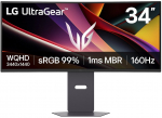 LG UltraGear 34G600A-B 34" VA 160Hz WQHD Curved Gaming Monitor FreeSync