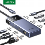 Ugreen HUB USB3.0 3XUSB 1XUSB- C 1XHDMI RJ45 LED