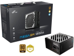 FSP MEGA-1200GM enhed til str&oslash;mforsyning 1200 W ATX Sort