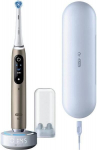 Braun Oral-B iO Series 10 Electric Toothbrush (Gold/Black, Eclipse Gold)