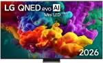 LG QNED 4K evo AI Mini LED TV 100QNED87B3 100" Black