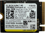 WD SN740 512GB SSD M.2 2230 30mm NVMe PCIe 4.0 Gen 4 x 4 OEM