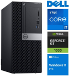 DELL 5070 Tower i7-9709 64GB 1TB SSD M.2 NVME GT1030 2GB WIN11Pro