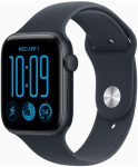 Apple Watch SE 3 GPS 44mm Midnight Aluminium Case with Navy Blue Sport Band - S/M | Apple