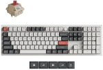 Keychron Q6 Ultra 8K keyboard USB/RF + Bluetooth, White