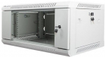 Lanberg Wall-Mounted Rack 19'' 4U 600X450mm grey
