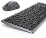 Dell Keyboard and Mouse Set KM7120W - US Layout - Grey