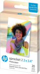 HP photo paper Sprocket Plus Zink 5.8x8.6cm 20 sheets