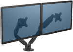 Fellowes | Platinum Series Dual Horizontal Monitor Arm | 8042501 | Black