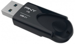 PNY Attach&eacute; 4 3.1 Black USB Flash Drive 1TB with Sliding Collar