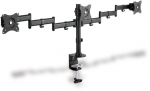 DIGITUS DA-90362 mounting kit for 3 monitors, black