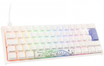 Ducky One 2 Pro Mini White RGB LED Gaming Keyboard - Gateron Yellow