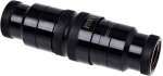 Alphacool Eiszapfen HF quick release connector kit G3/8 inner thread with reducing nipple G1/4 - deep black