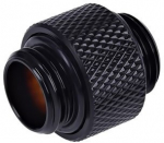 Alphacool HF double nipple G1/4 outer thread to G1/4 outer thread 10mm - Deep Black