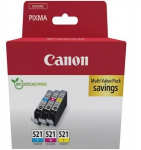 CANON CLI-521 Ink Cartridge C/M/Y Pack