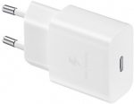 Samsung Galaxy Power Adapter USB Type C 15W 1m White