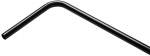 Barrow Kupfer Hardtube, 14/12mm, 90 Grad - 630mm, Schwarz