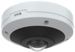 Fisheye dome network camera M4317-PLVE, white, 6MP