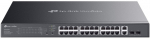 TP-Link Omada ES228GMP 28-Port Gigabit Easy mgd. Switch 24-Port PoE+