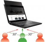 Mobilis Privacy Filter 14.1" W 16:10 Dim : 303,5x189,5mm