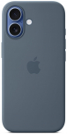 Silikon Case iPhone 17 mit MagSafe (maritimblau)