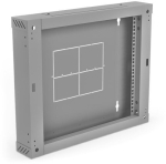 Sekcja tylna (zawiasowa / uchylna) do szafek SW-6U-600-450-01-S , szara 150mm ALANTEC