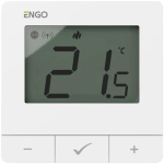 Temperature reg., 230V, white, Internet, ZigBee