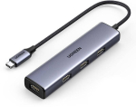 Ugreen USB Type-C HUB - 4&times; USB 3.2 Gen 1 Silver