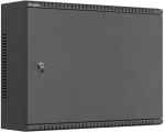 Lanberg installation cabinet TPR 10" & 19" with mesh panel 560x420x180 black (assembled)
