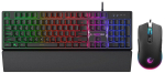 RAMPAGE FORTUNA gaming set: keyboard, mouse pad and mouse